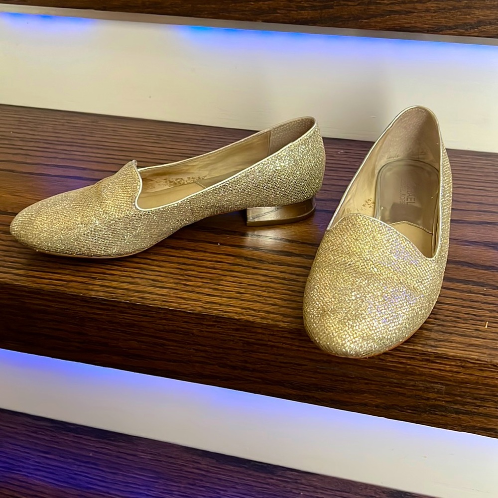 Michael Kors sequin loafers